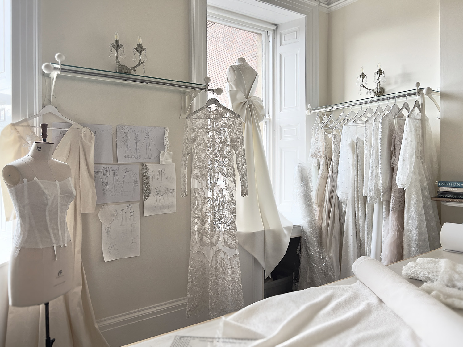 Leigh Hetherington Bridal Wear, Fitting Room in Newcastle upon Tyne