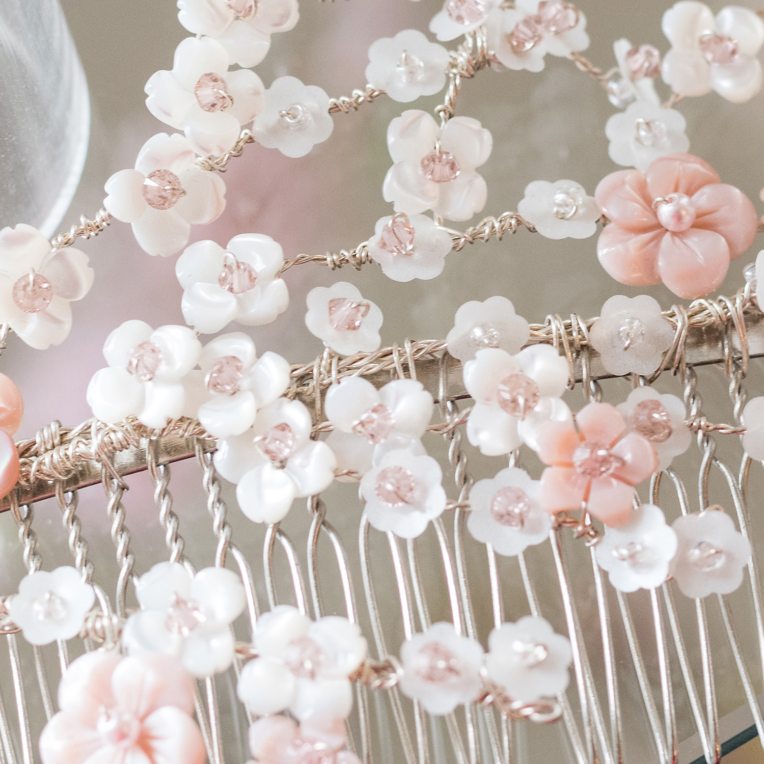 Hand Crafted Floral Headpiece