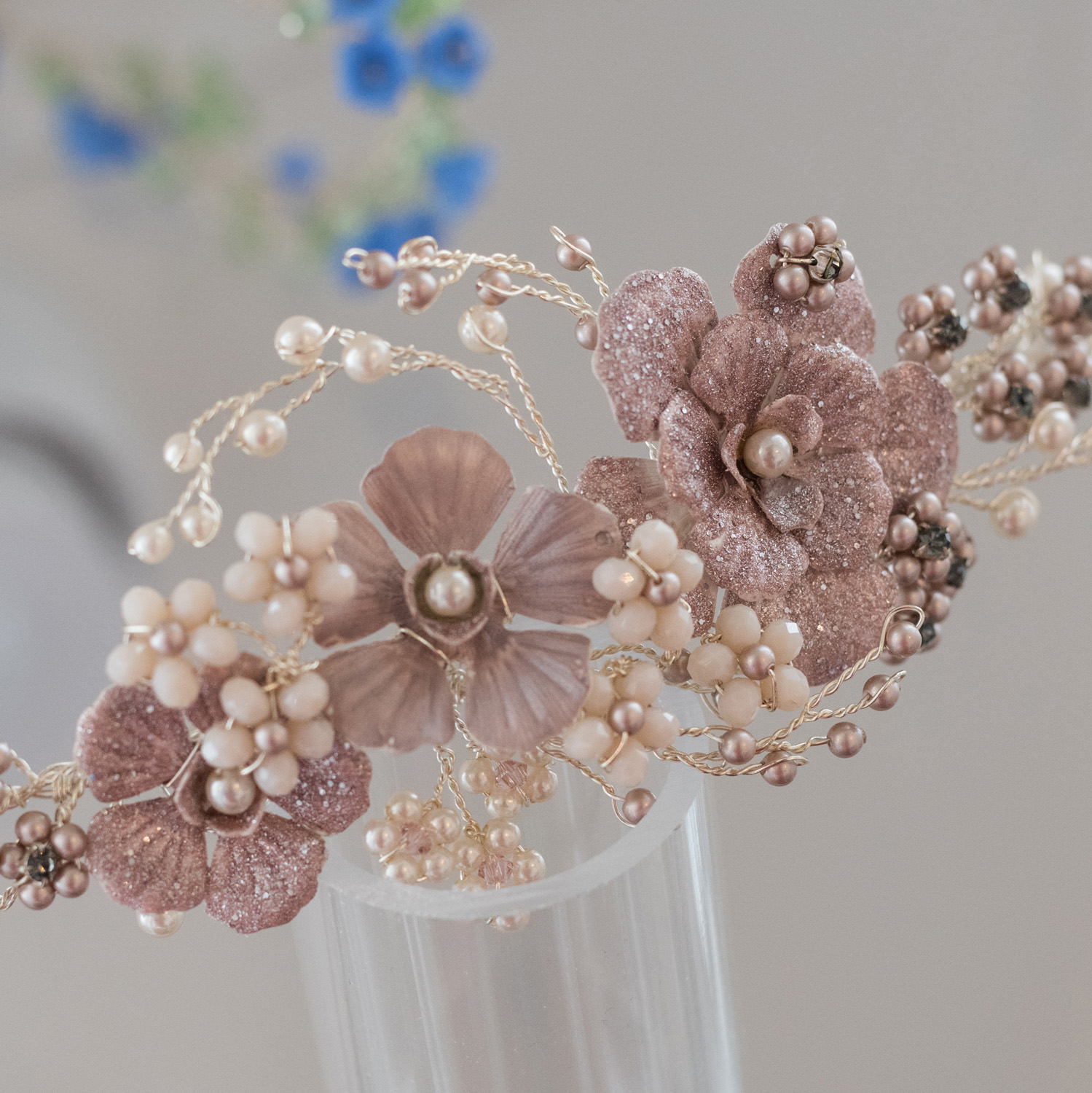 Hand Crafted Floral Headpiece