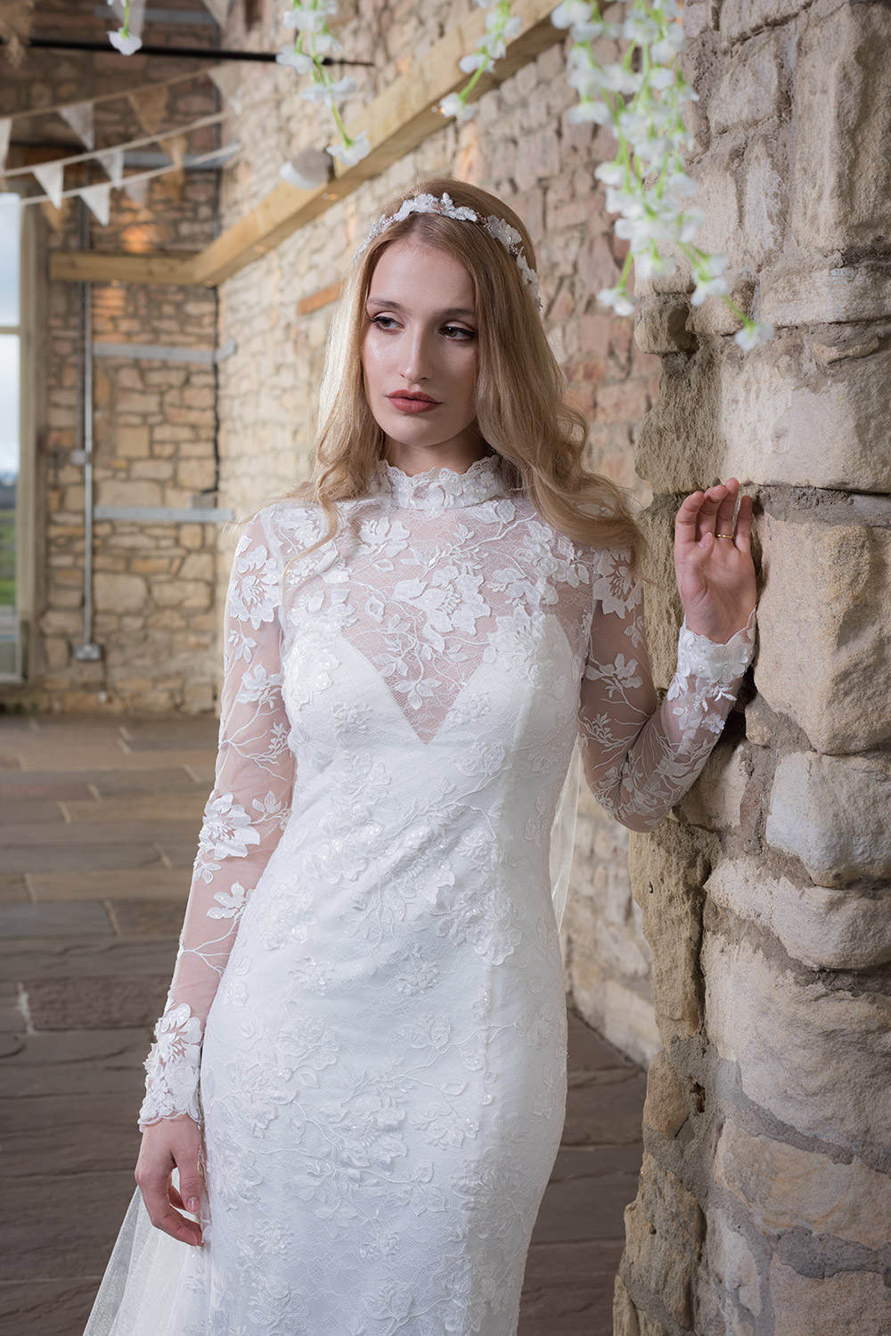 The Benita wedding dress by Leigh Hetherington Bridal Wear