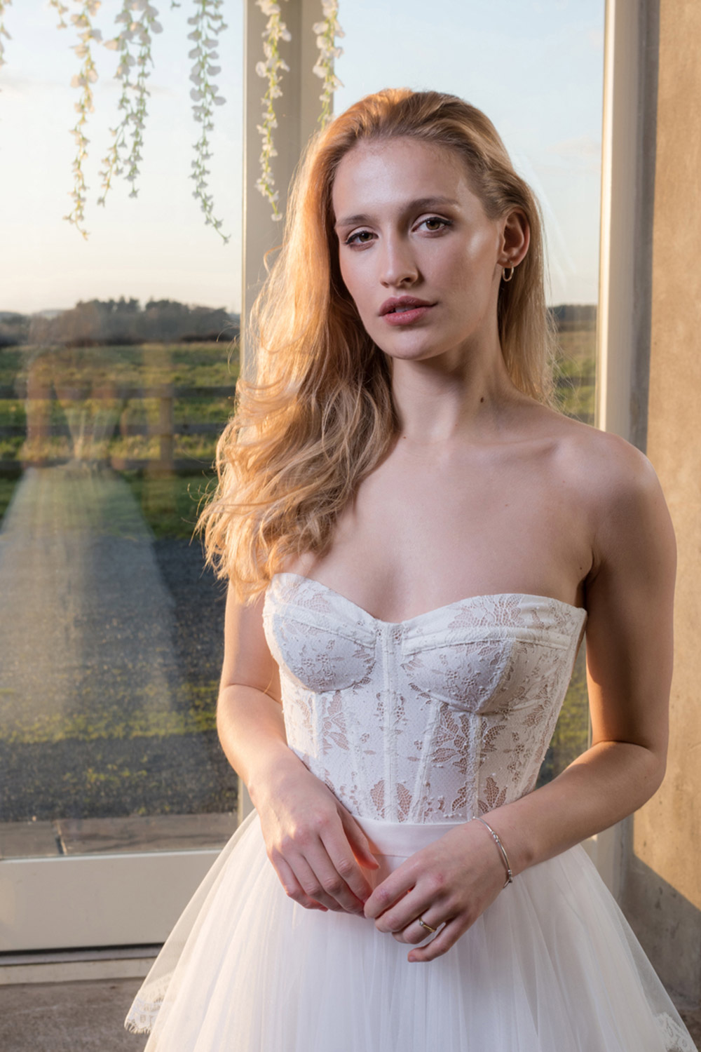 The Blythe wedding dress by Leigh Hetherington Bridal Wear