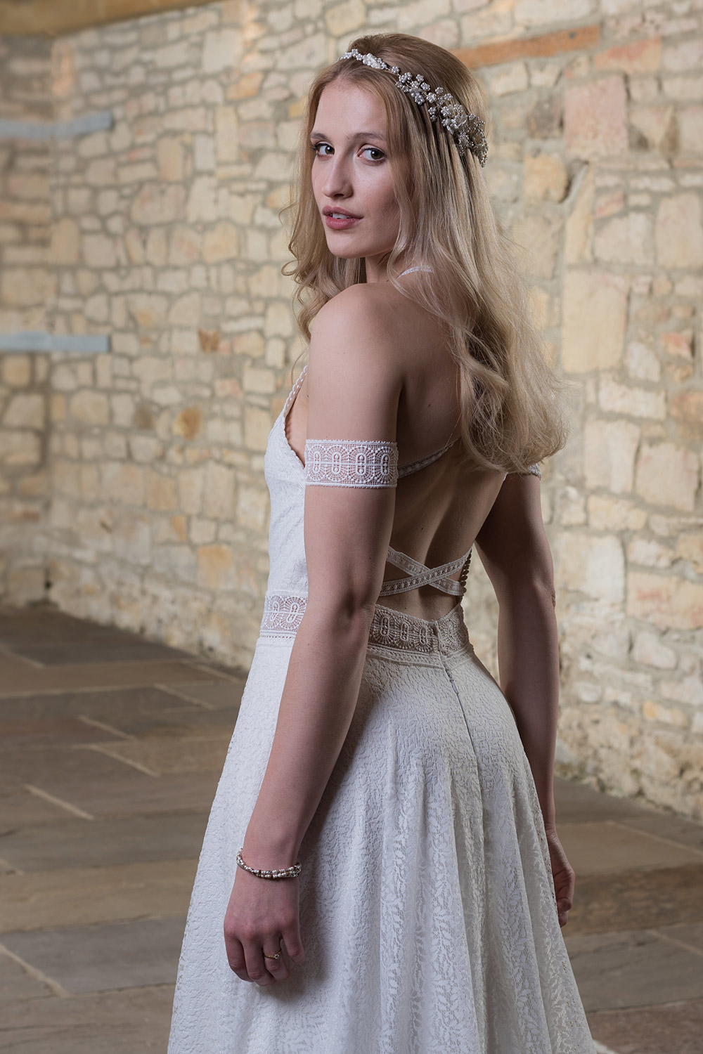 The Ellie / Elspeth wedding dress by Leigh Hetherington Bridal Wear