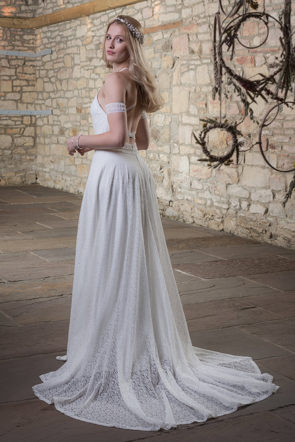 The Ellie / Elspeth wedding dress by Leigh Hetherington Bridal Wear